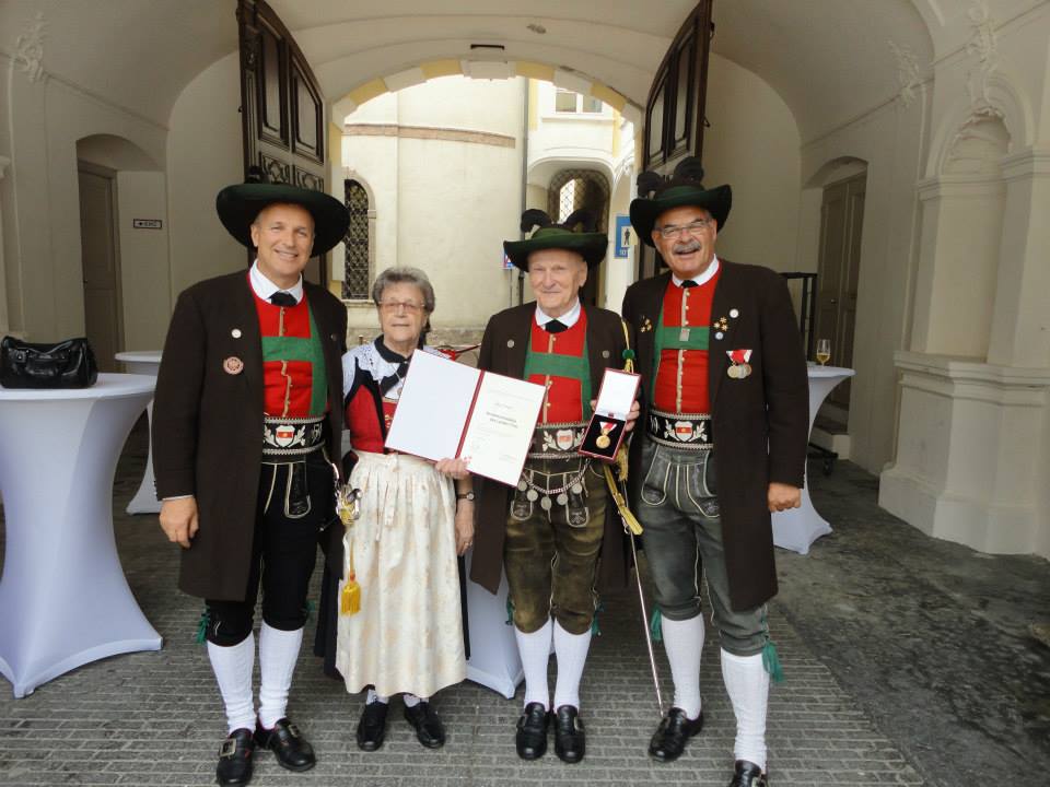 SK. Bozen Verdienstmedaille des Landes Tirol für Ehrenoberleutnant